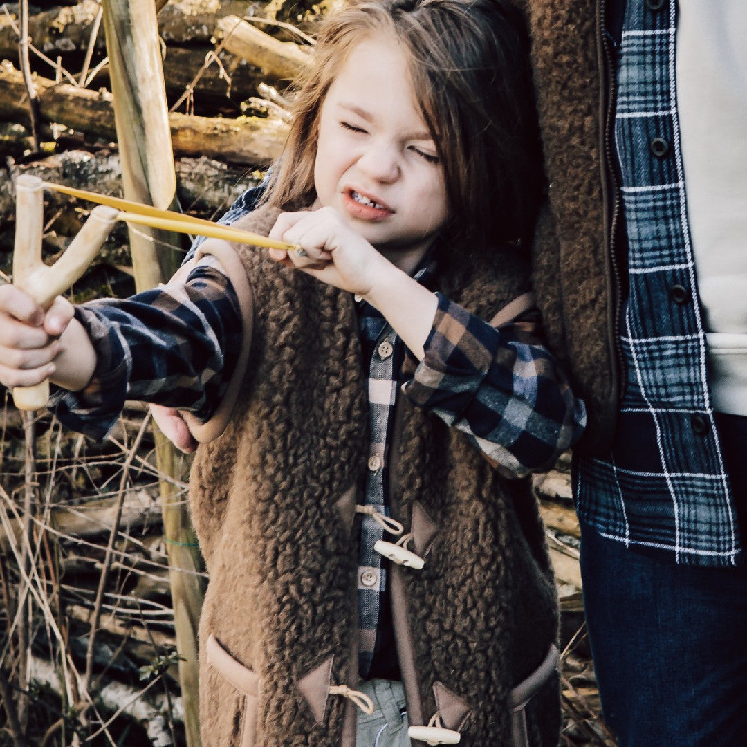 Alwero Alpen Junior Bodywarmer Bark