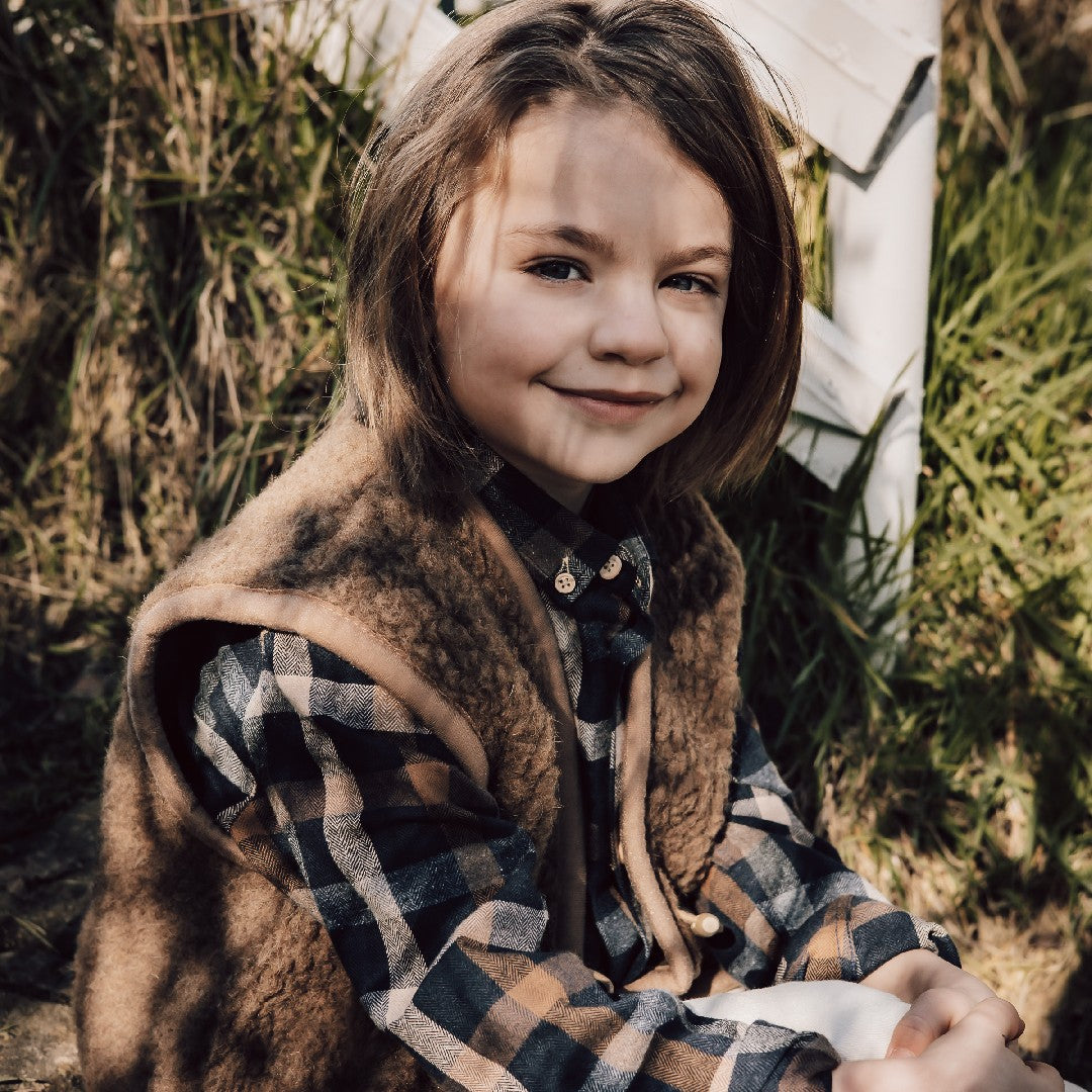 Alwero Alpen Junior Bodywarmer Bark