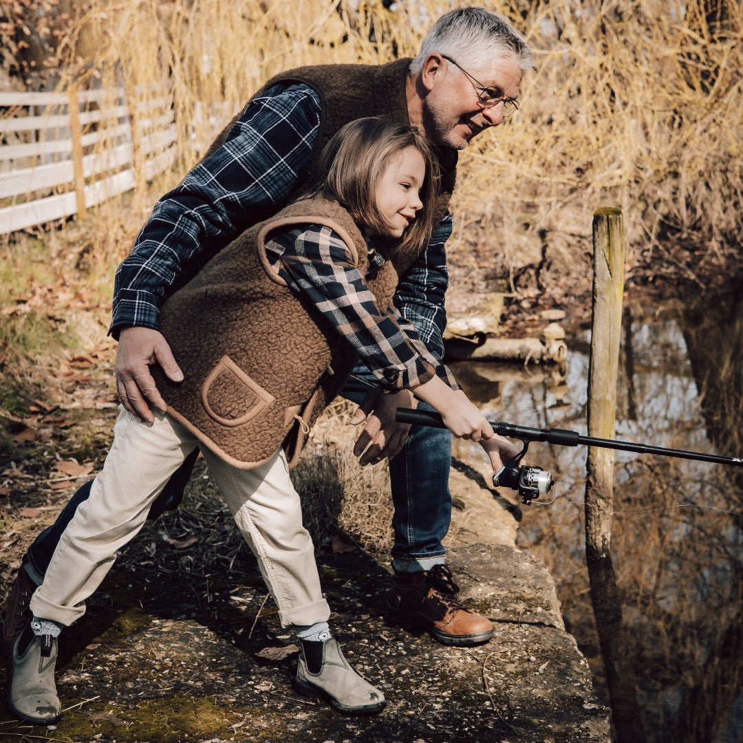 Alwero Alpen Junior Bodywarmer Bark