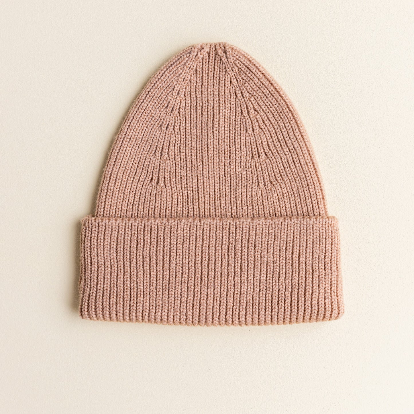Hvid Beanie Fonzie Adult Rose