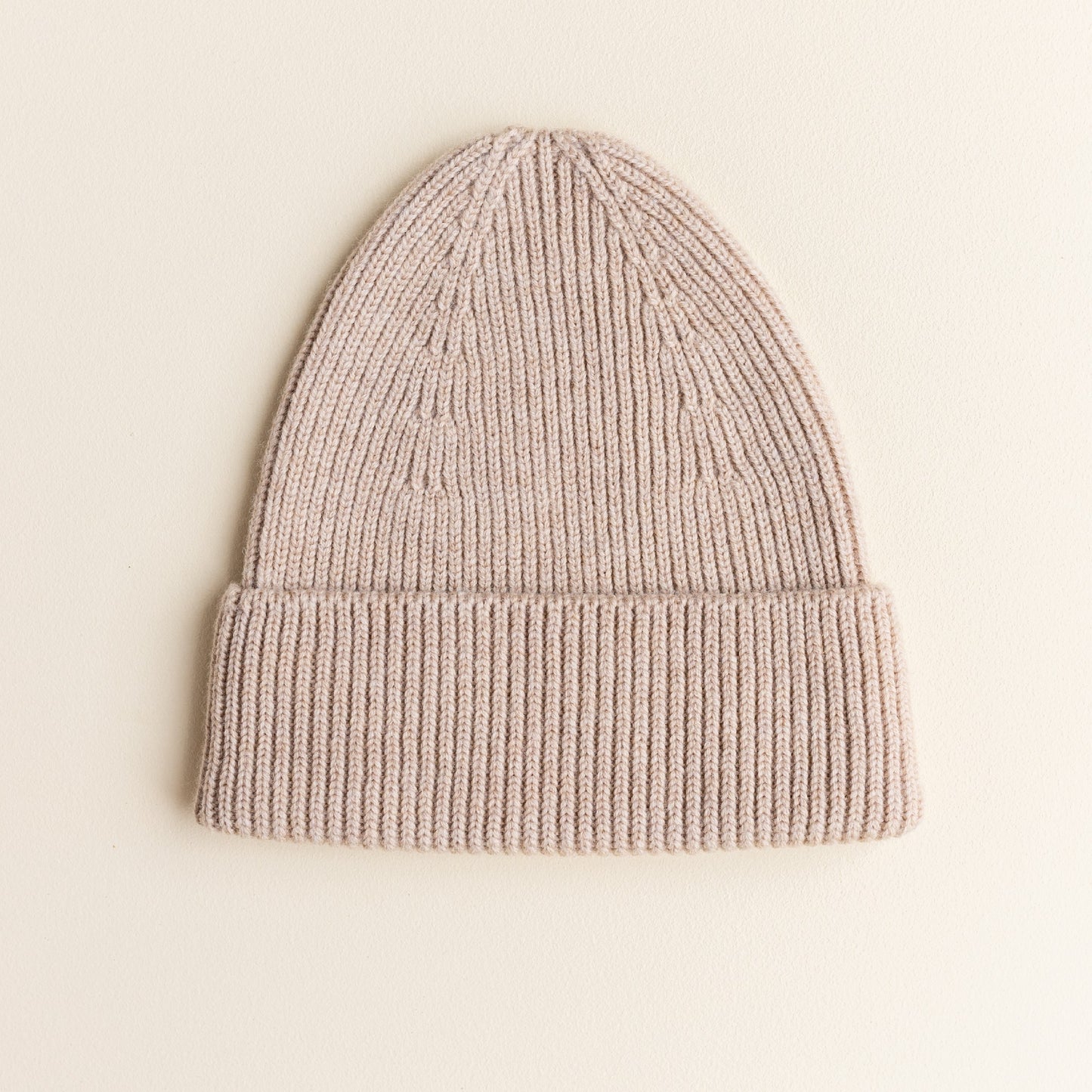 Hvid Beanie Fonzie Kids Sand