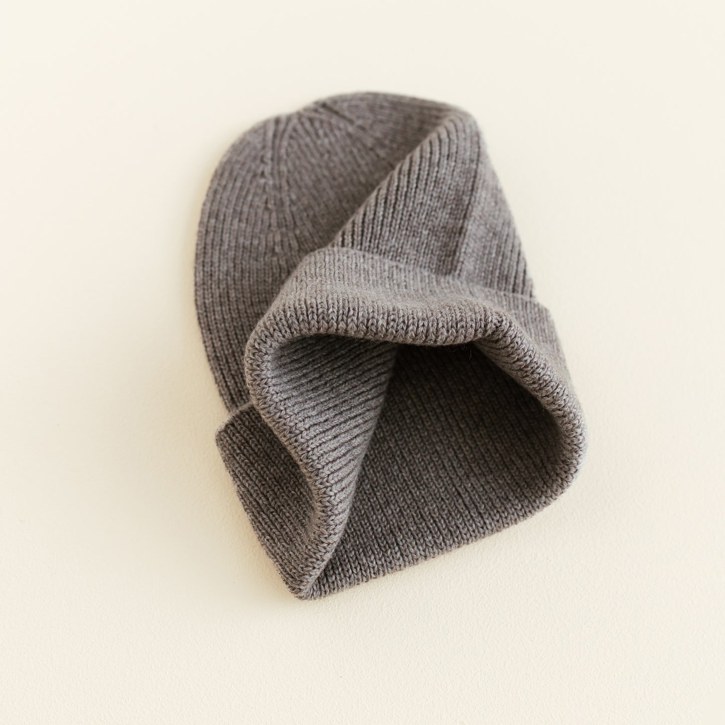 Hvid Beanie Fonzie Newborn Otter