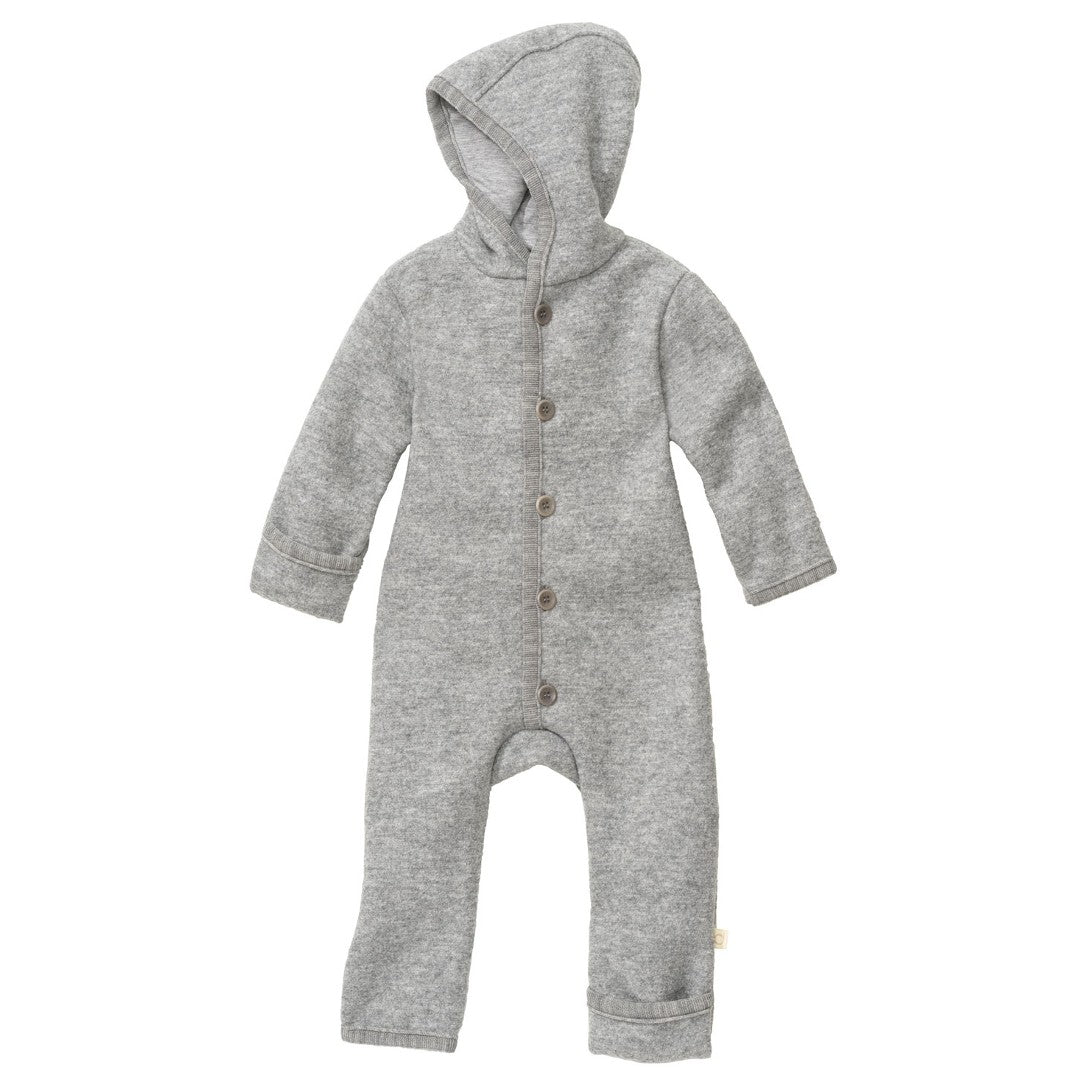 Disana Overall Gekookte Wol Grijs