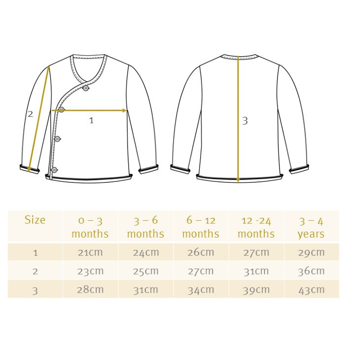 Disana Vest maatvoering