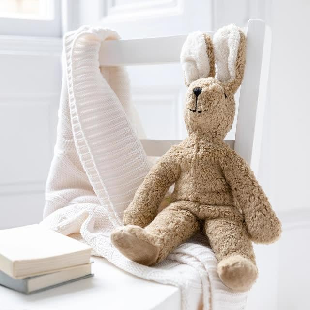 Senger Naturwelt Floppy Animal Konijn Beige Groot