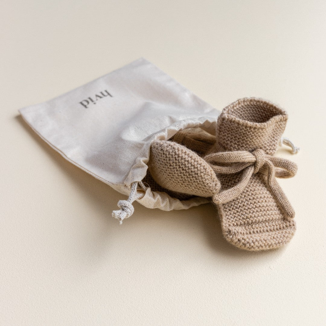 Hvid Babyslofjes Sand