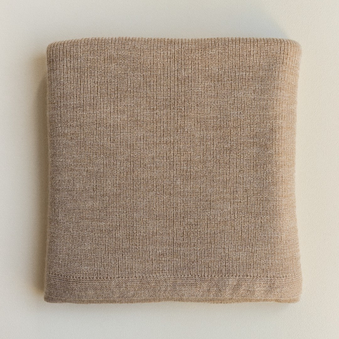Hvid Deken Felix Sand 70x95cm
