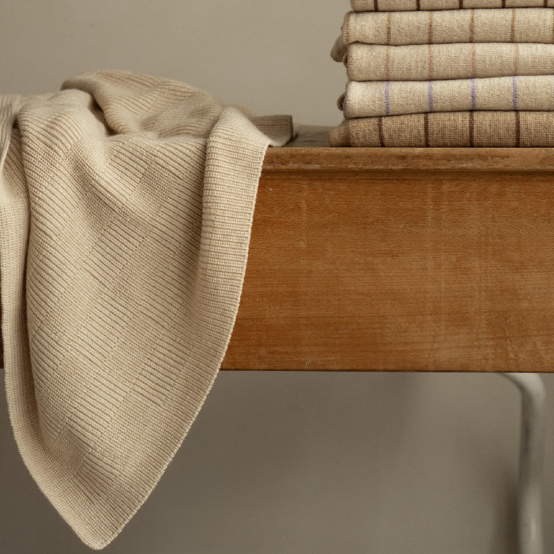 Hvid Deken Ivy Cream 70x95cm