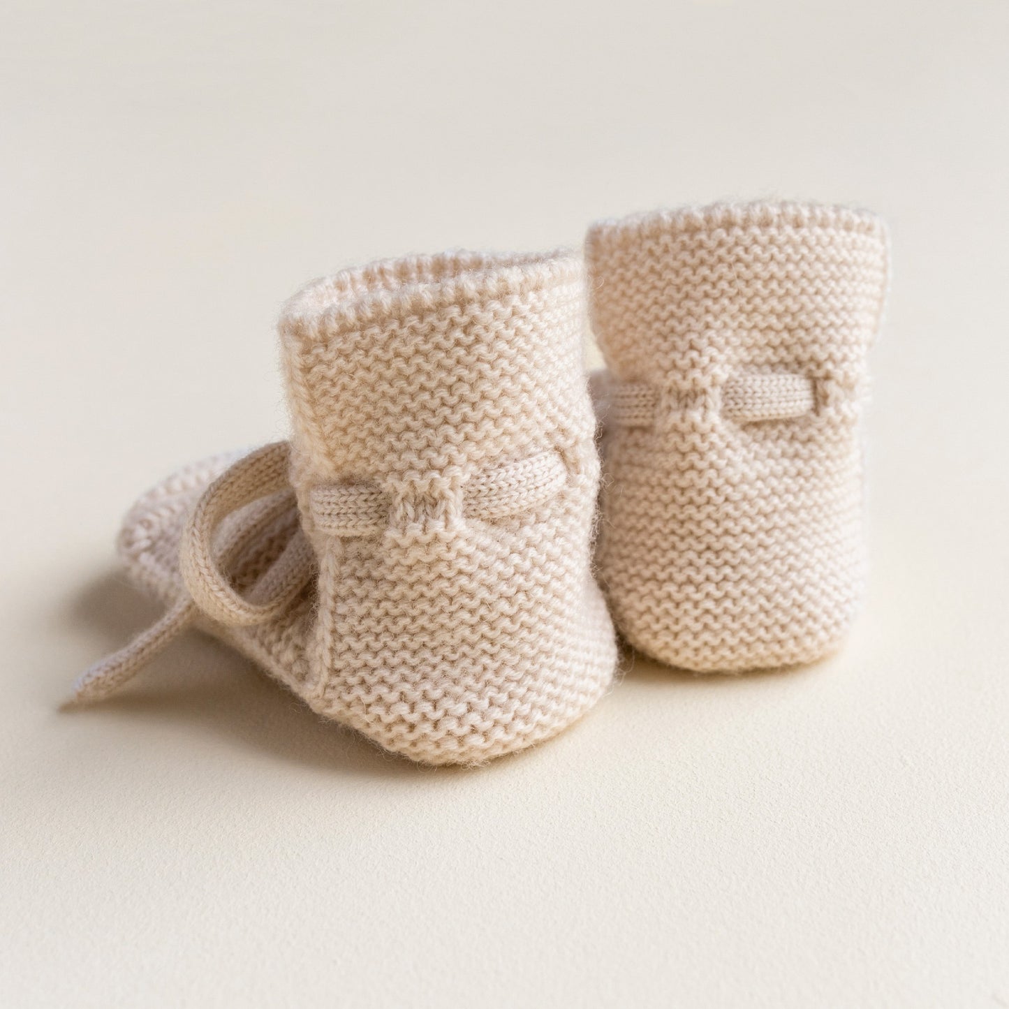 Hvid Baby Slofjes Cream