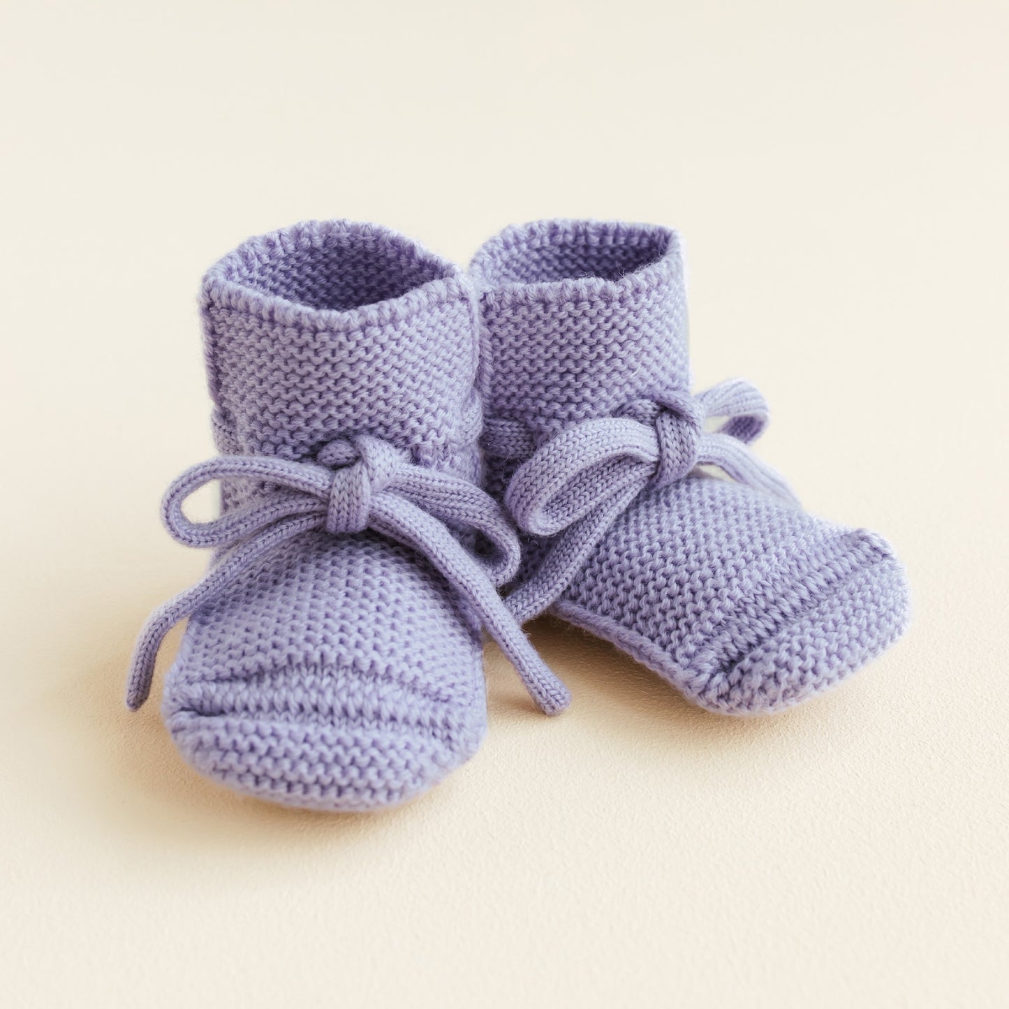 Hvid Baby Slofjes Lilac
