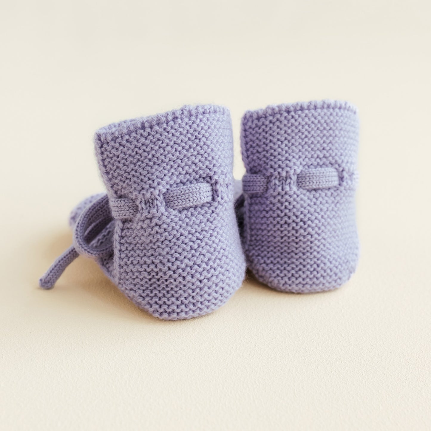 Hvid Baby Slofjes Lilac