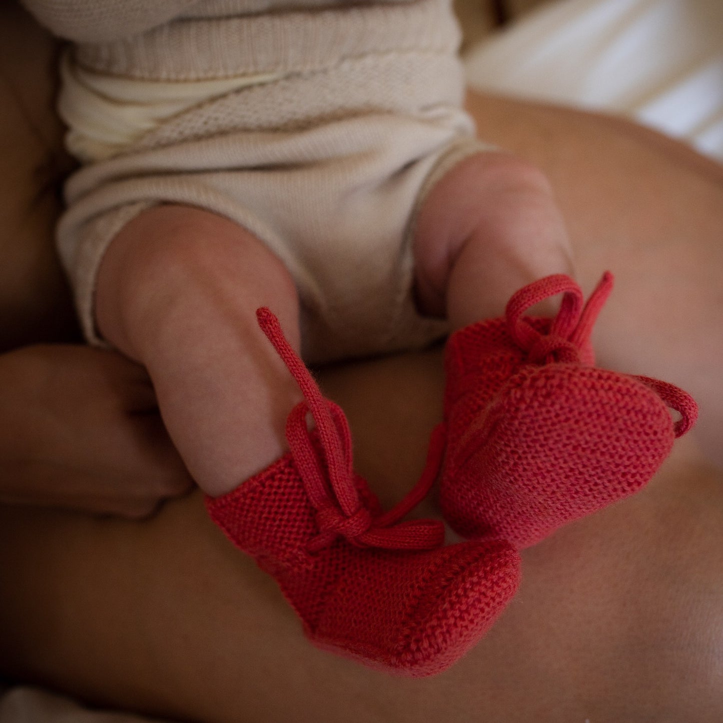 Hvid Baby Slofjes Lollipop
