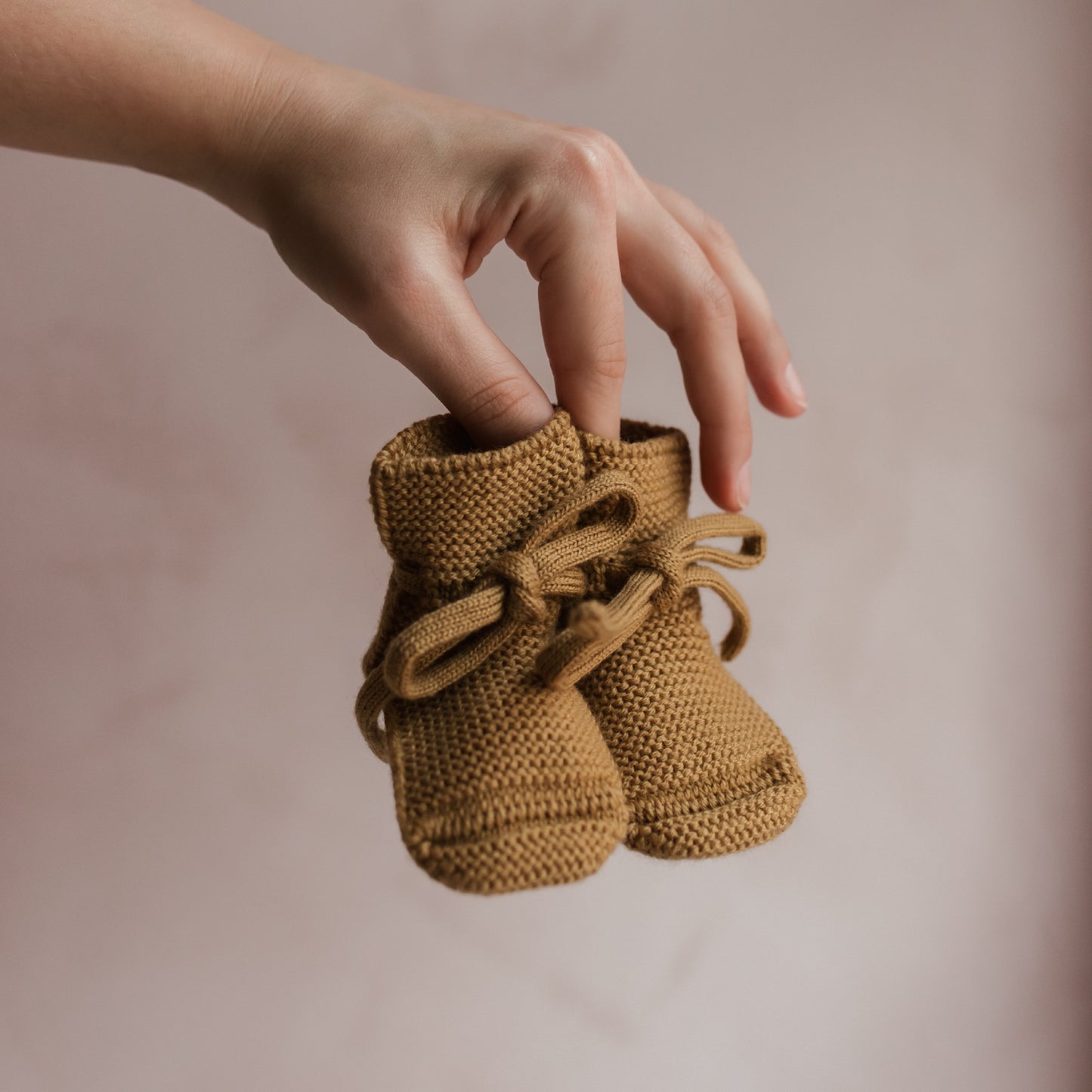 Hvid Baby Slofjes Ochre