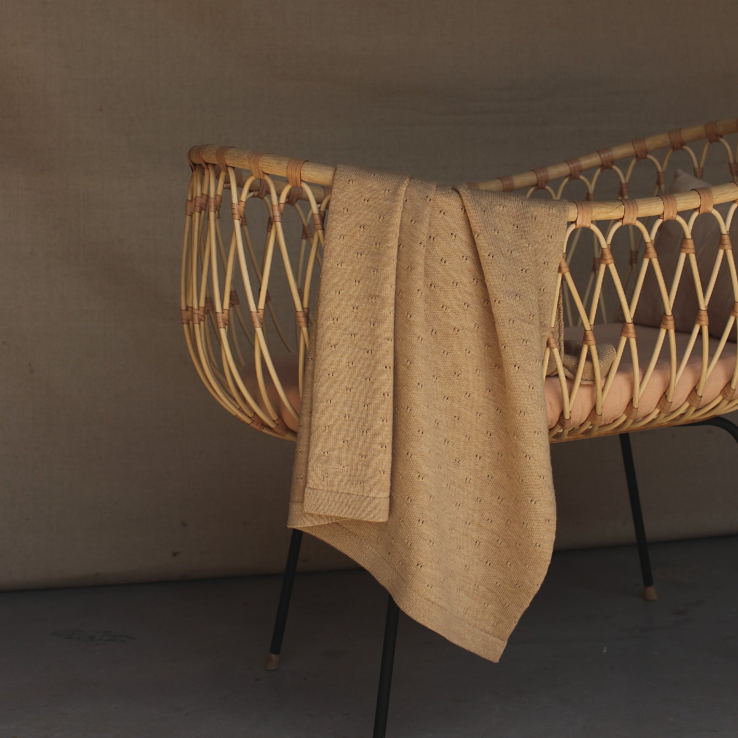 Hvid Deken Bibi Sand 70x95cm