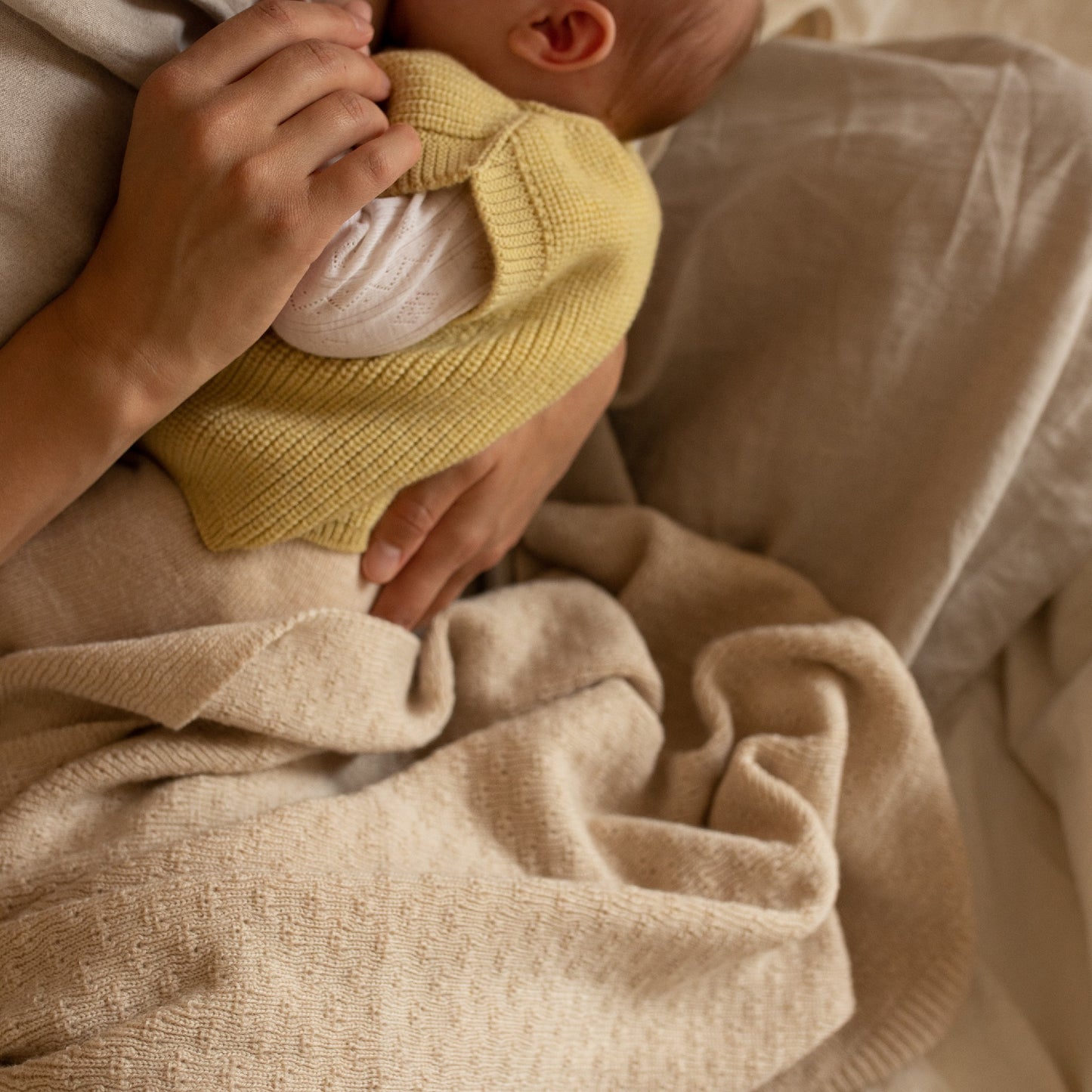 Hvid Deken Dora Cream 70x95cm