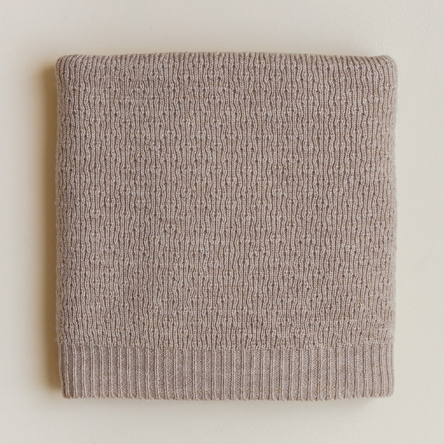 Hvid Deken Dora Sand 70x95cm