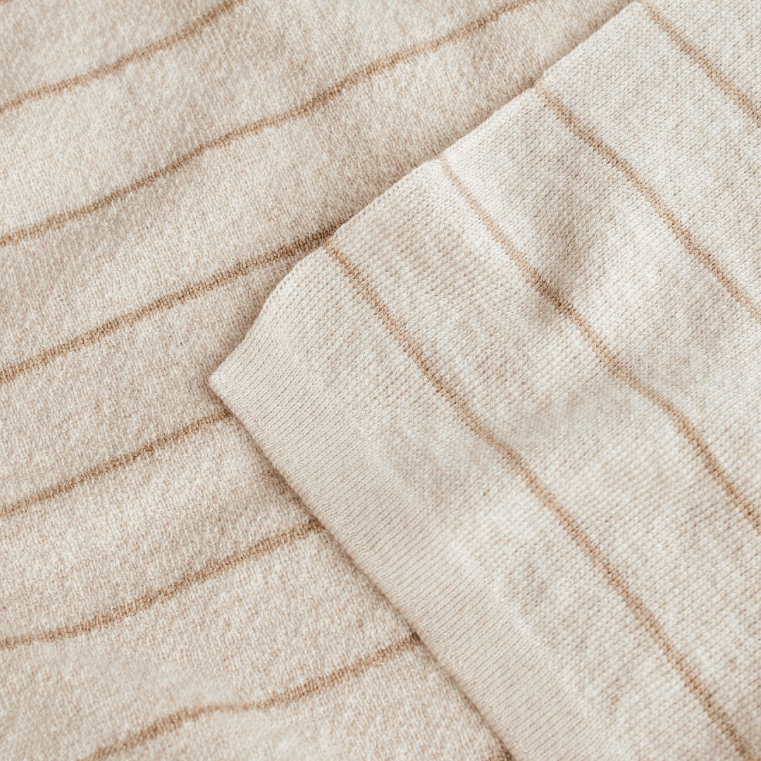 Hvid Deken Harry Cream Sand 70x95cm