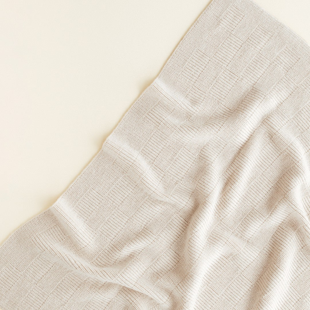Hvid Deken Ivy Cream 70x95cm