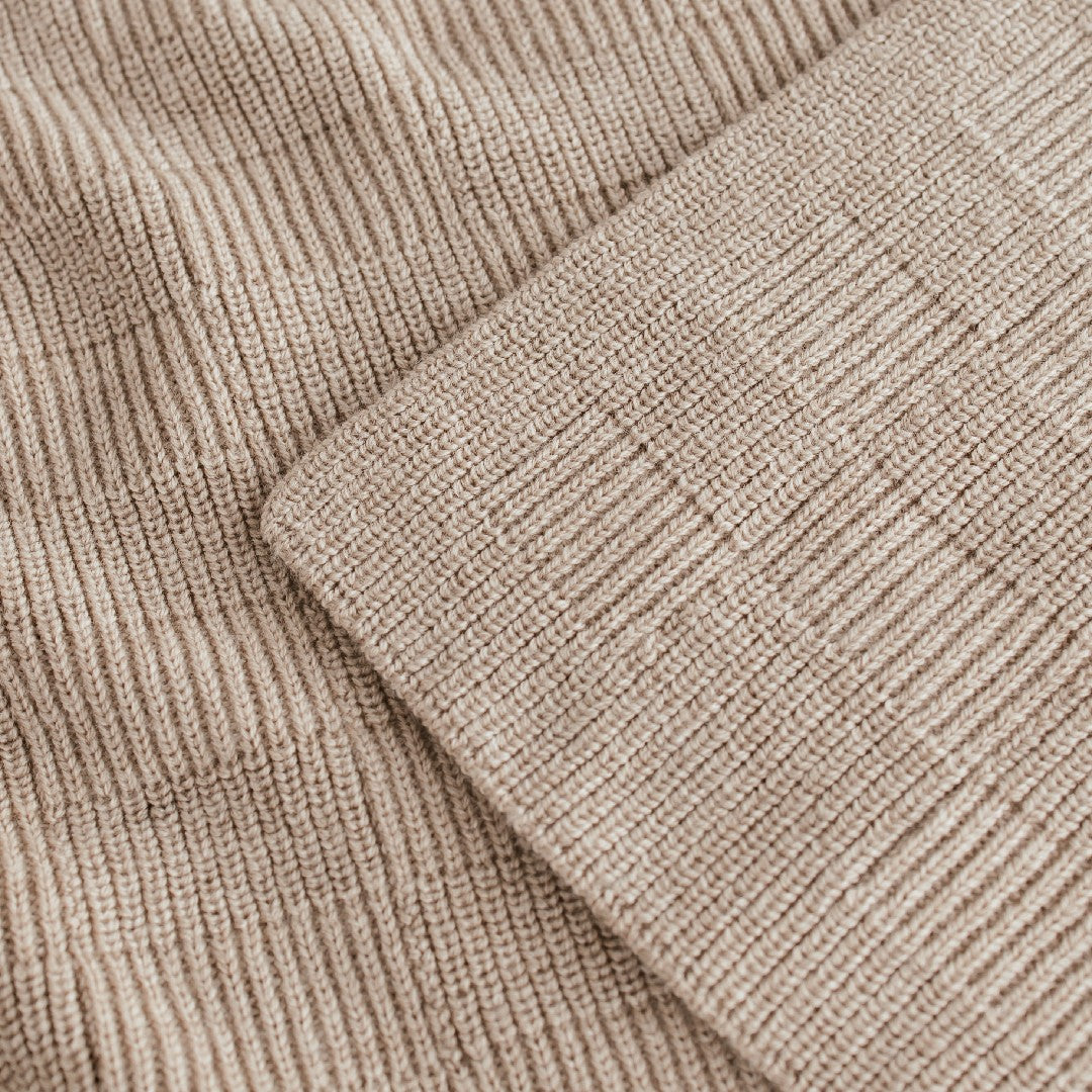 Hvid Deken Ivy Sand 70x95cm