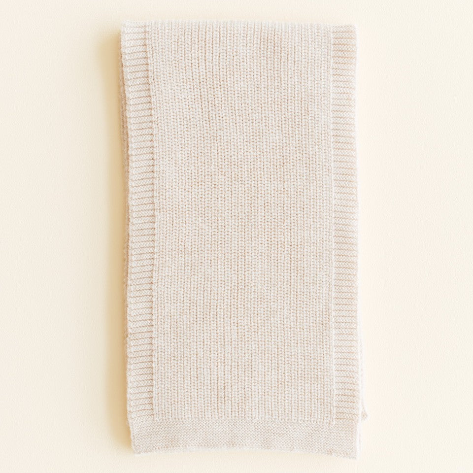 Hvid Sjaal Gustave Cream
