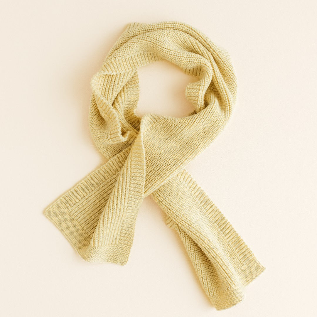 Hvid Sjaal Gustave Light Yellow