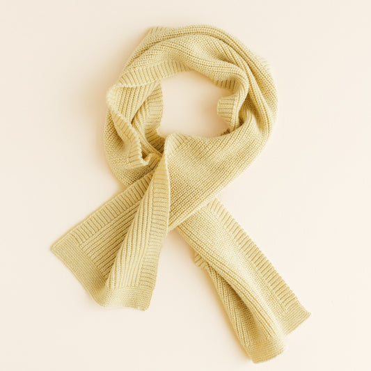 Hvid Sjaal Gustave Light Yellow