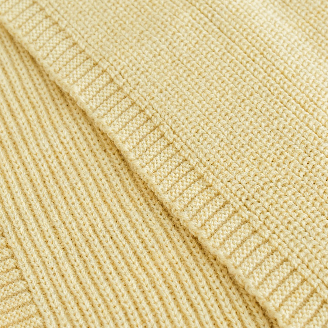 Hvid Sjaal Gustave Light Yellow