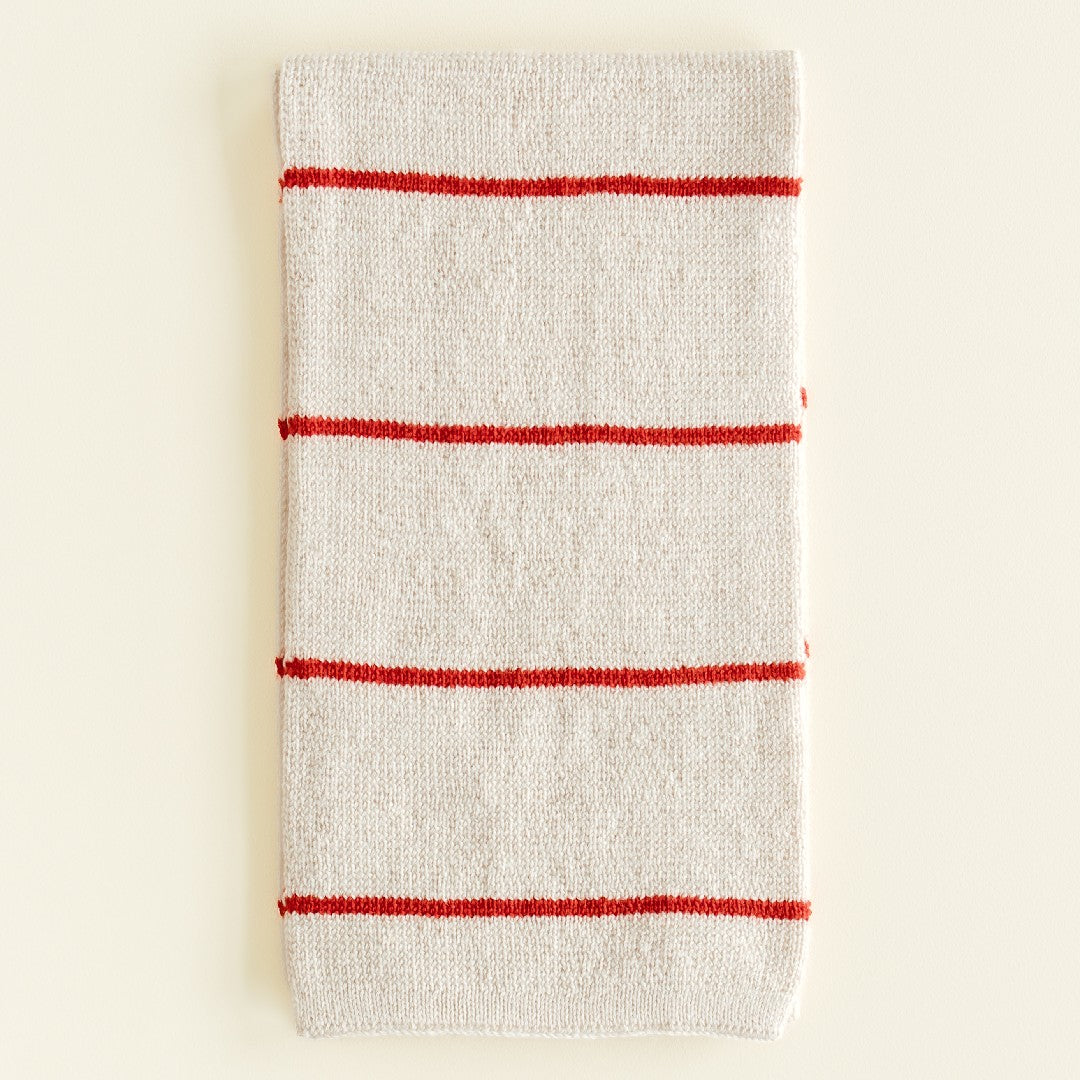 Hvid Sjaal Igor Cream Red