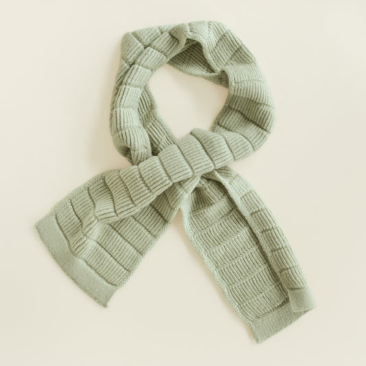 Hvid Sjaal Jacobino Mint