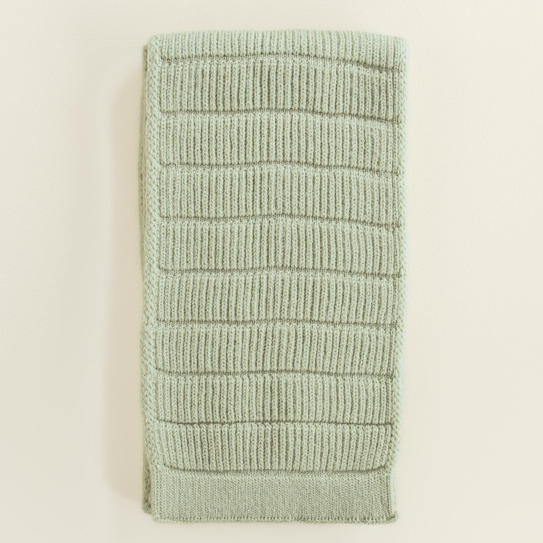 Hvid Sjaal Jacobino Mint