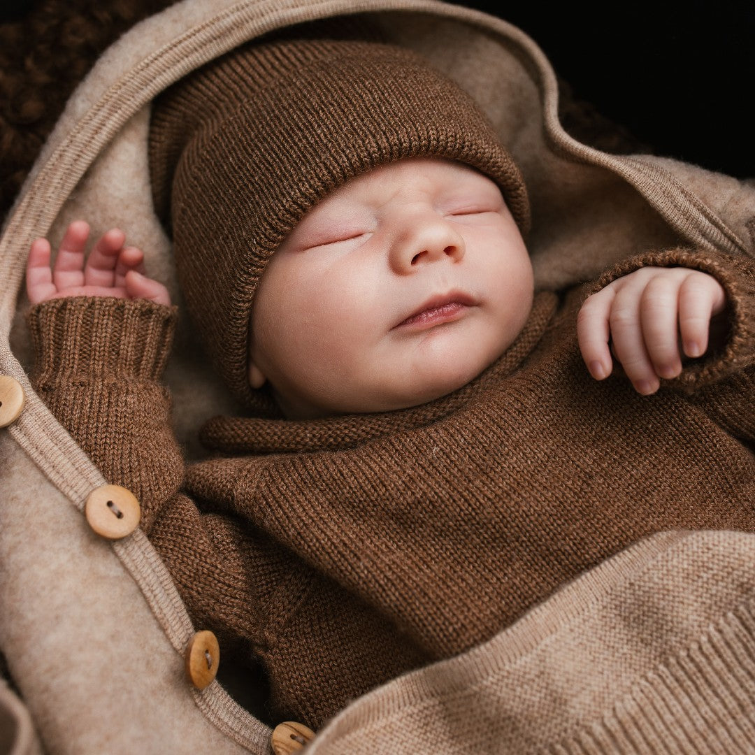 Hvid Sweater Georgette Mocha