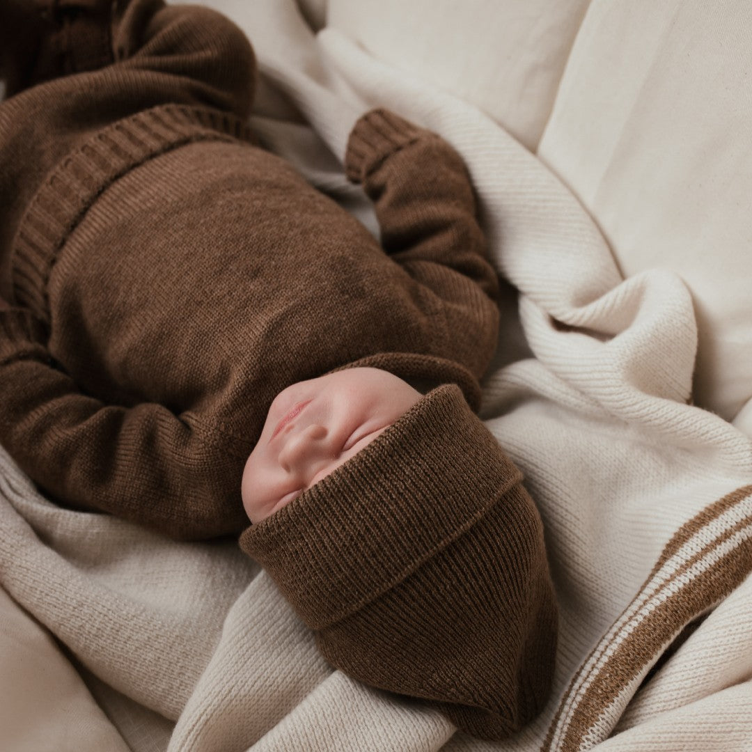Hvid Sweater Georgette Mocha