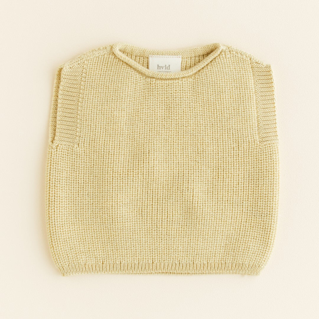 Hvid Vest Harvey Light Yellow