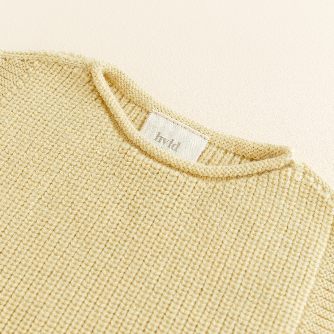 Hvid Vest Harvey Light Yellow