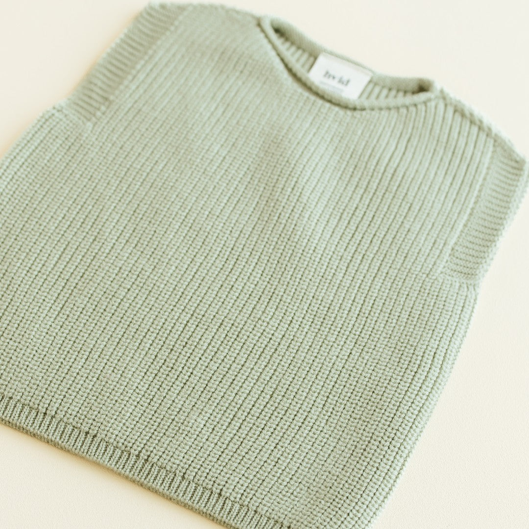 Hvid Vest Harvey Mint