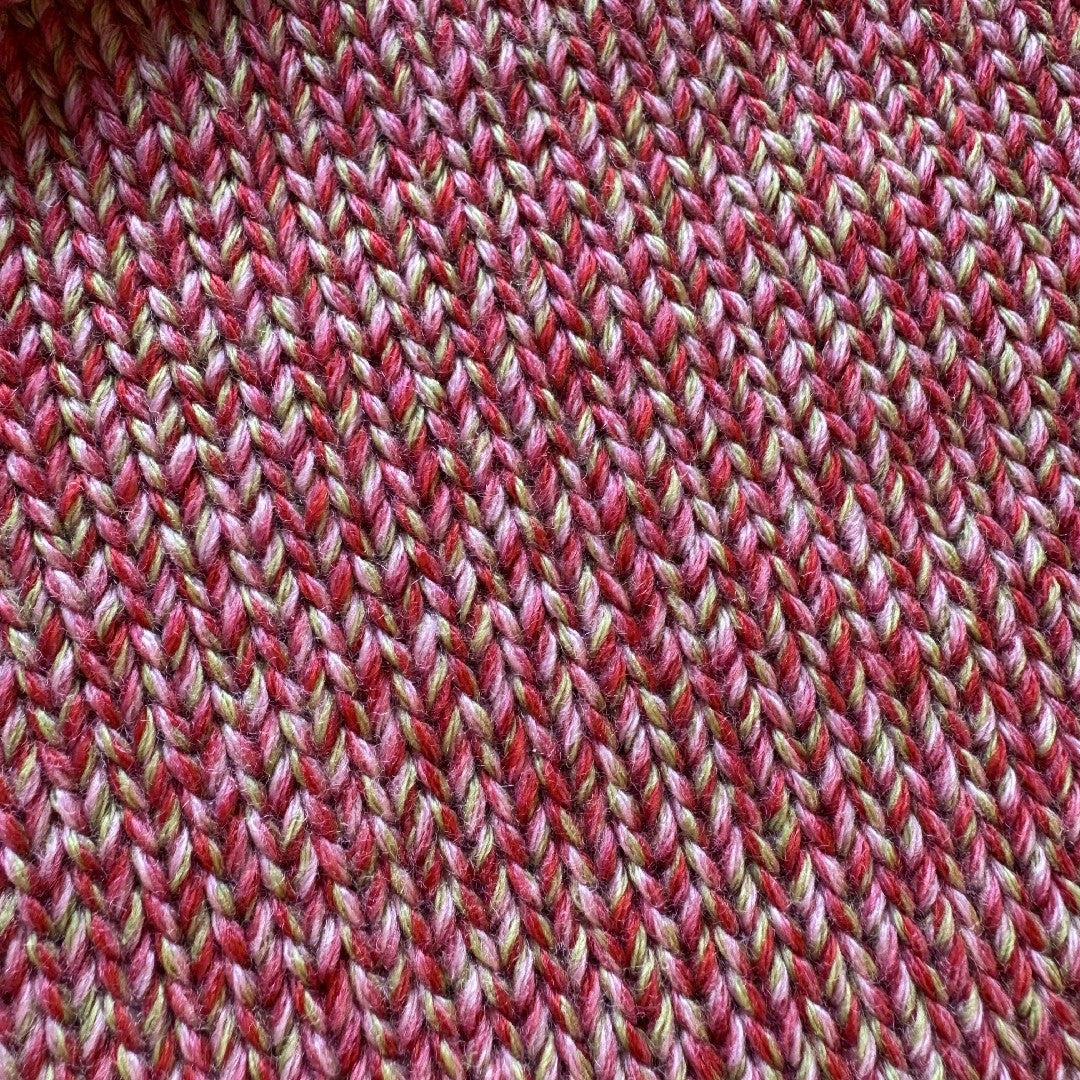 Hvid Vest Klara Happy Melange Red