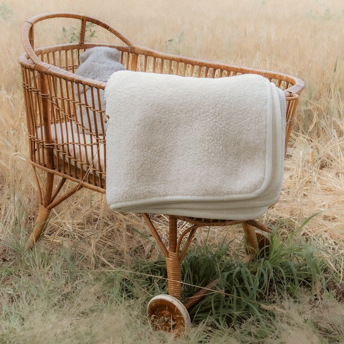 Kico Label Deken Tumbled Natural