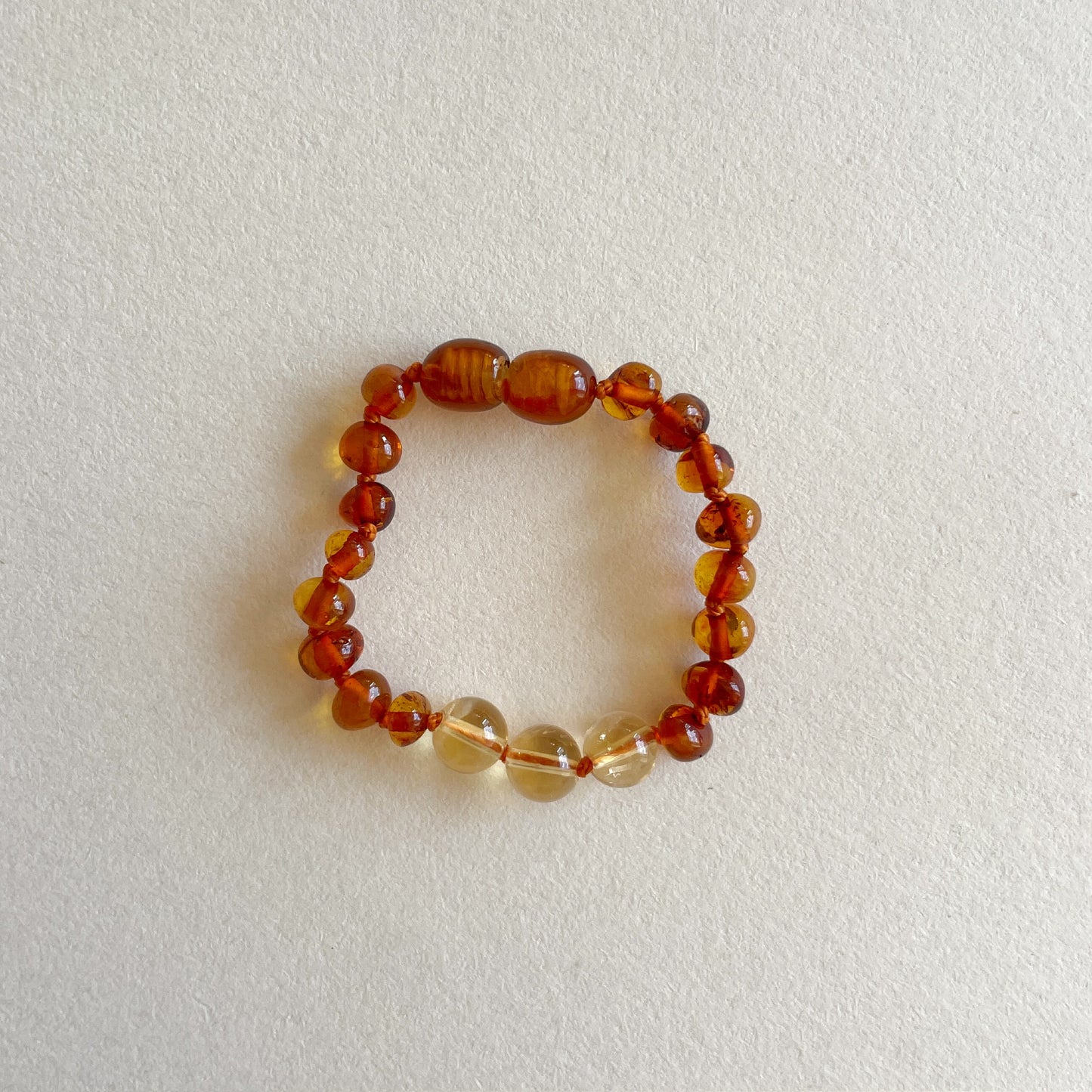 Mayli Barnsteen Baby Armband/Enkelband Geluk