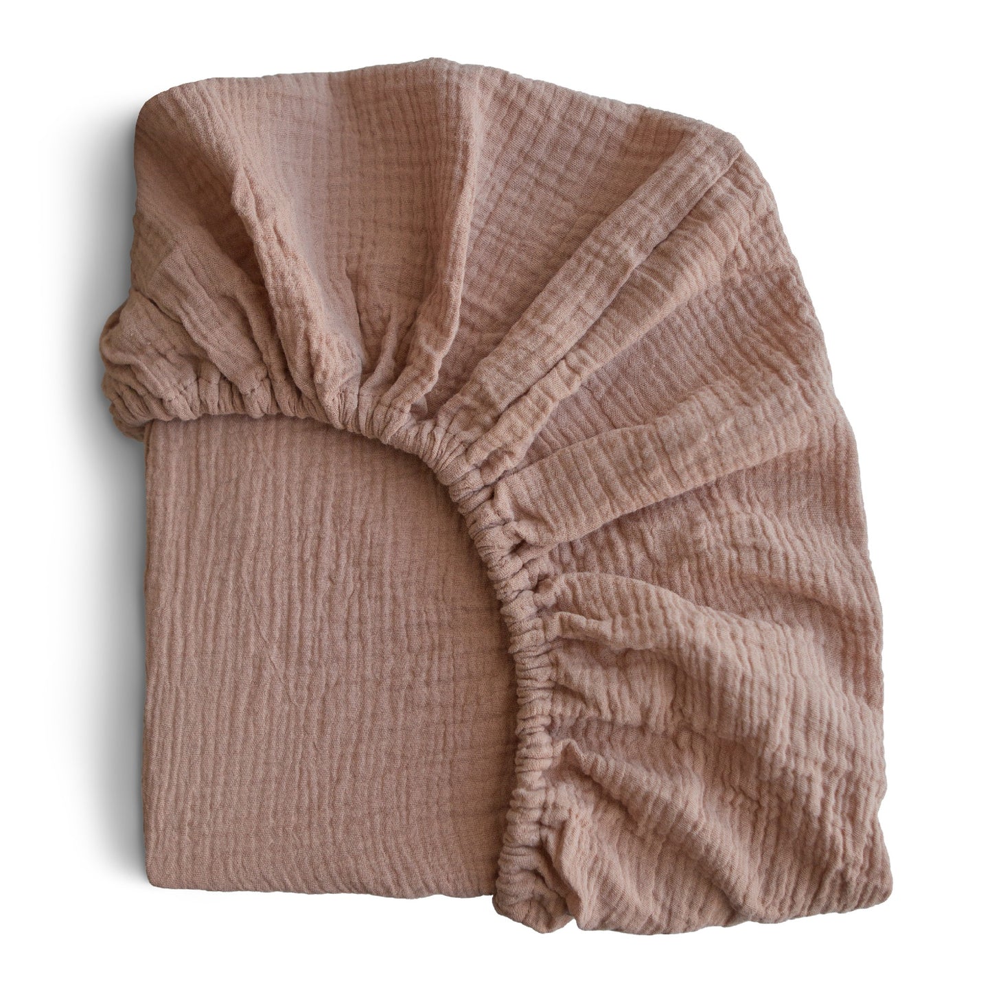Mushie Ledikant Hoeslaken Natural 60x120cm