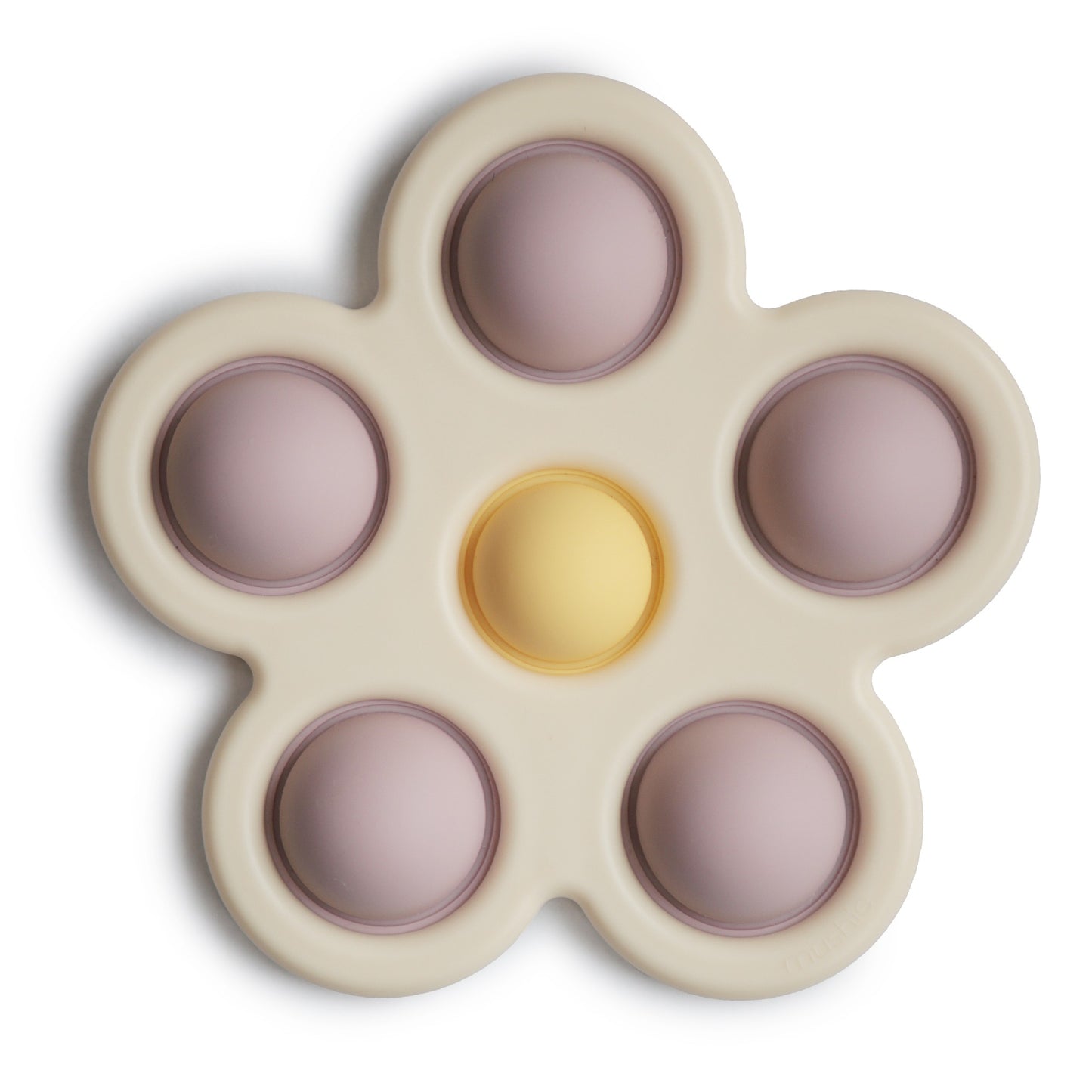 Mushie Flower Press Toy Lilac Daffodil