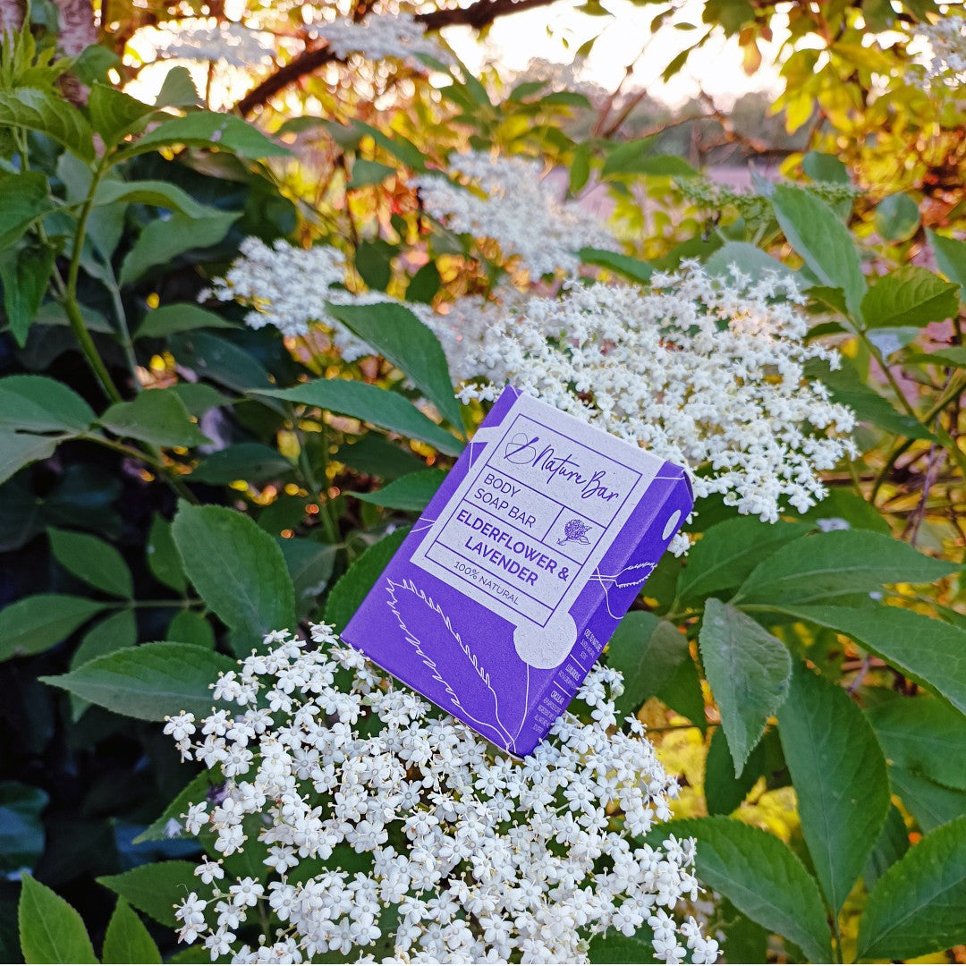 Nature Bar Vlierbloesem en Lavendel Zeep