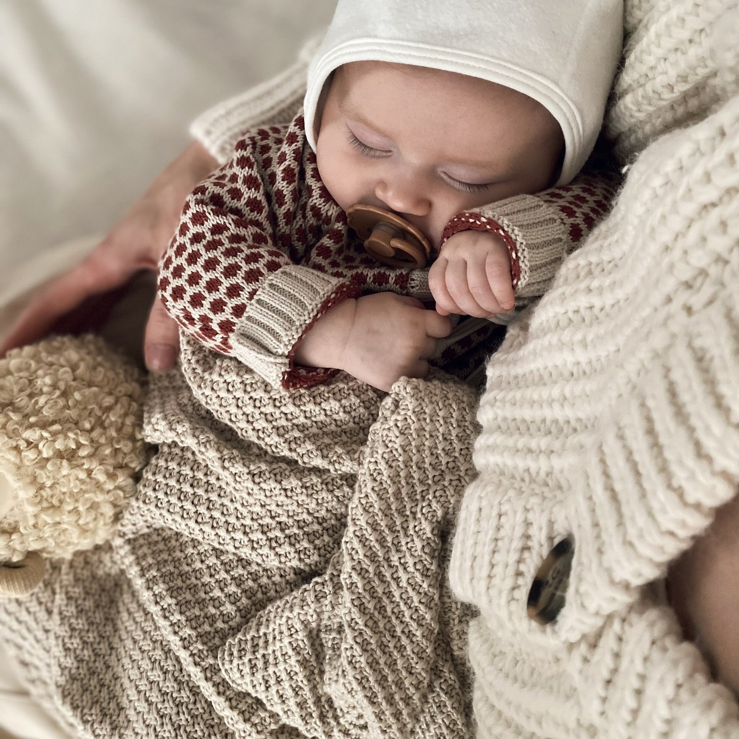 Minumini New Bamboe Deken Deep Beige 80x100cm