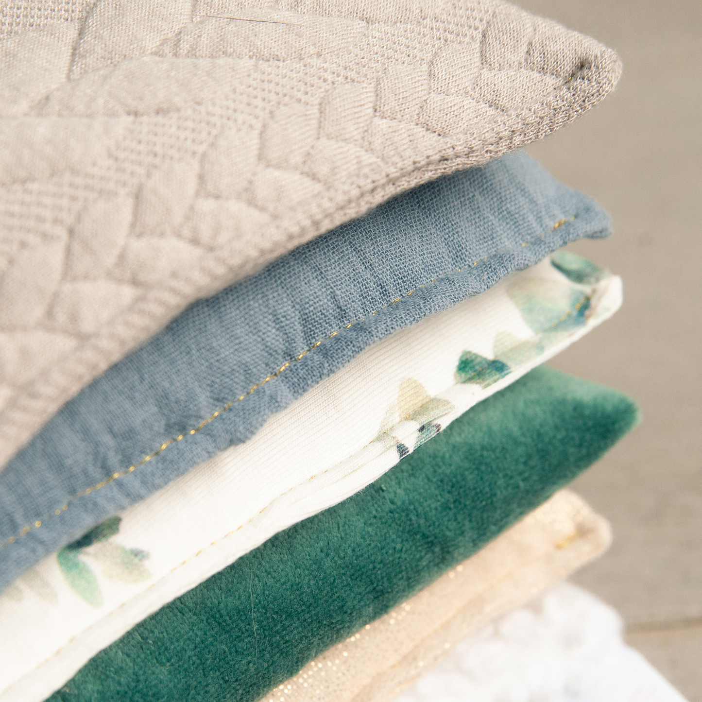 Little Botanic Label Sensorische Pittenzakjes Jeans