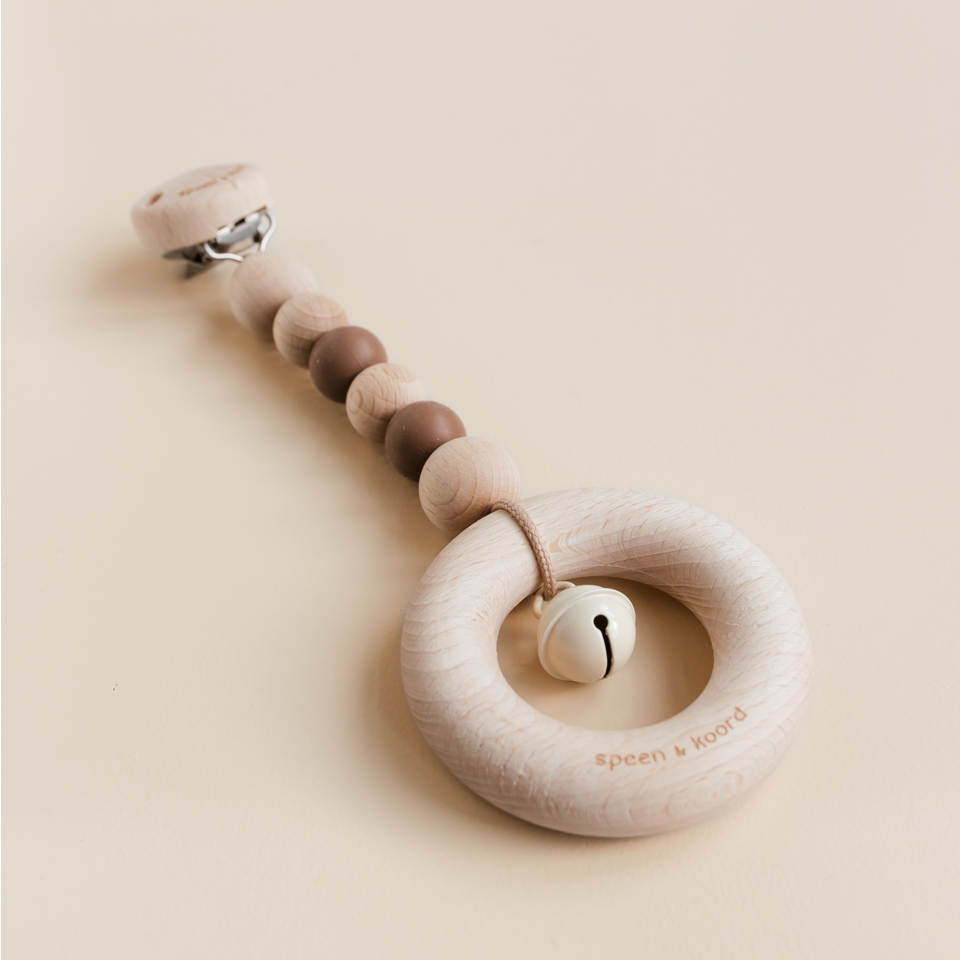 Speen en Koord Wagenhanger Bobbie Beukenhout Mocha