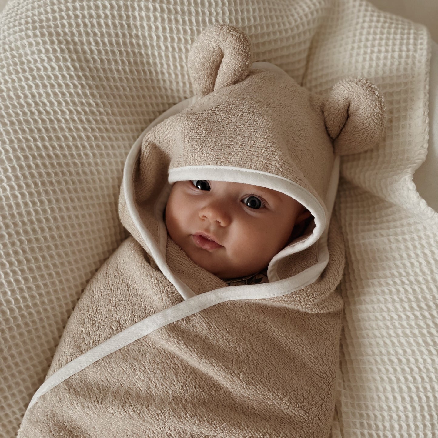 Minumini Badcape Beige