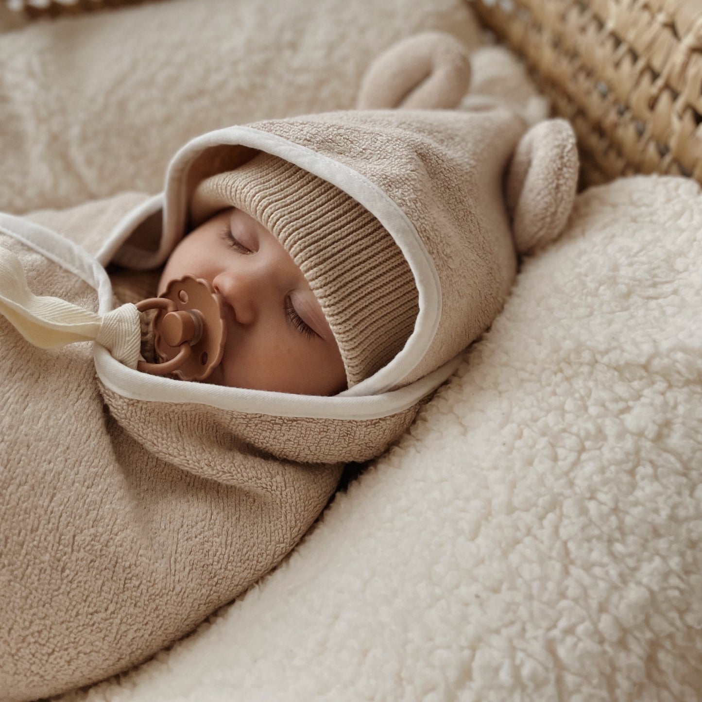 Minumini Badcape Beige