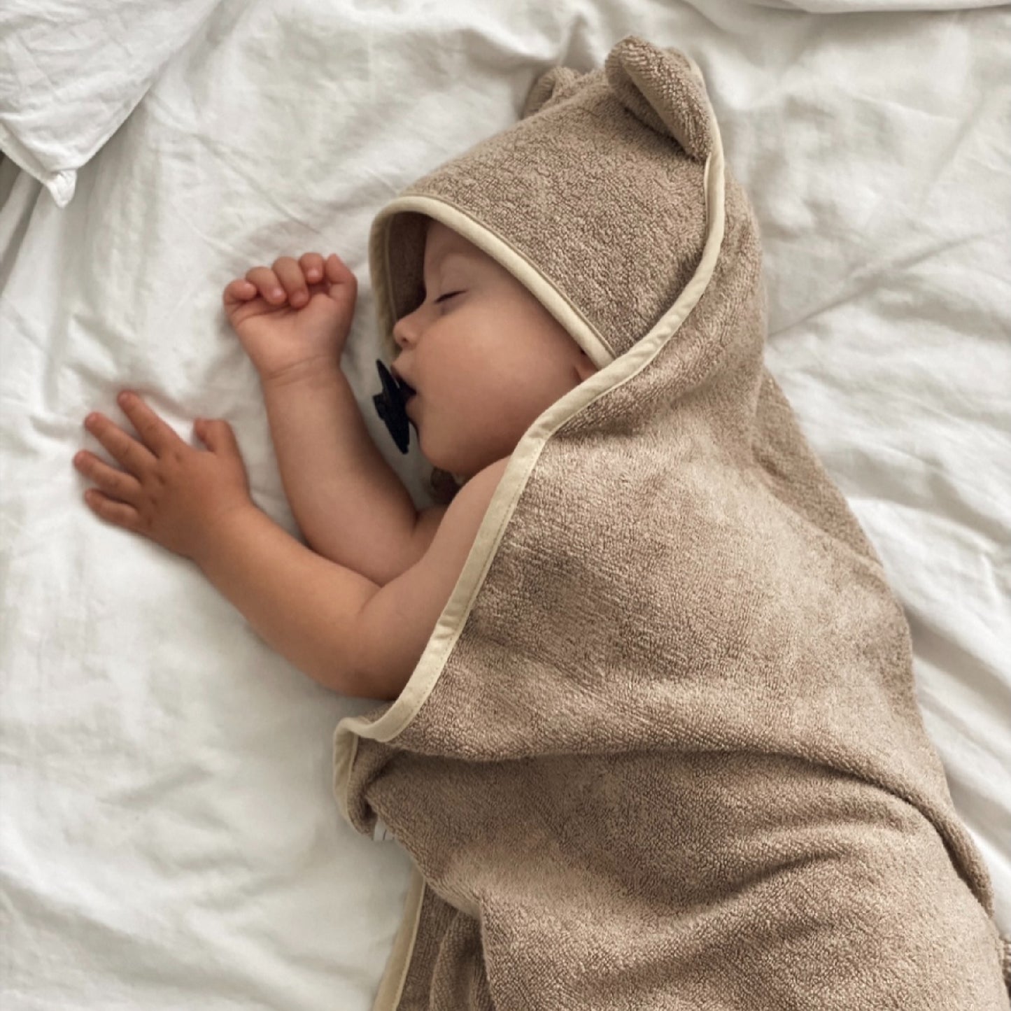 Minumini Badcape Taupe