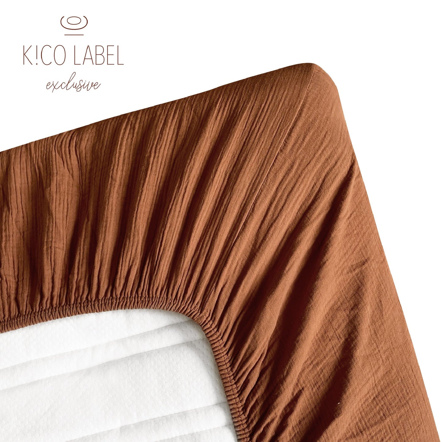 Kico Label Hoeslaken Pecan