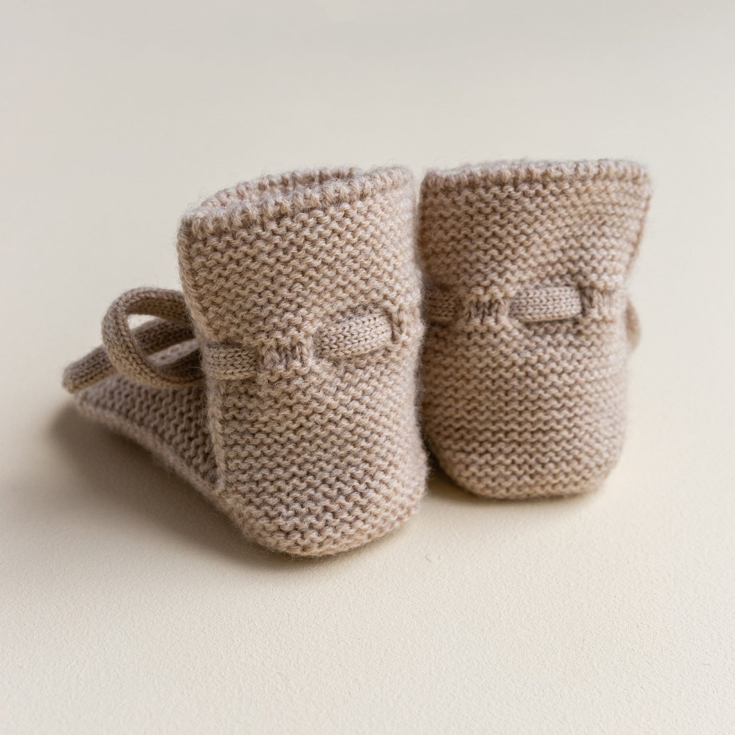 Hvid Baby Slofjes Sand