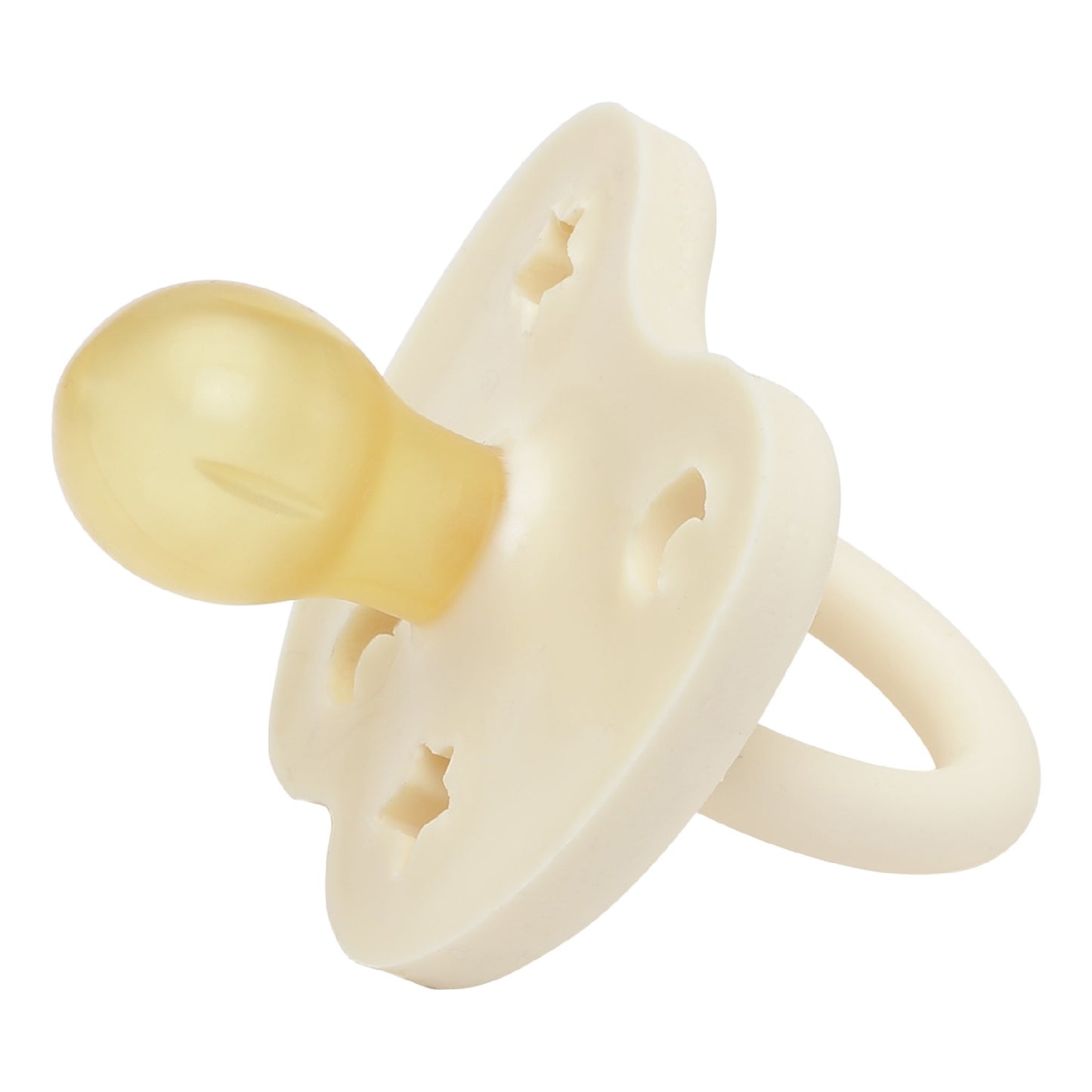 Hevea Milky White Fopspeen Rond